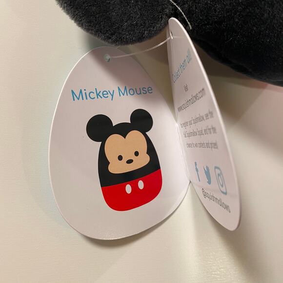 Squishmallow Disney Mickey Mouse Minnie Mouse 7.5" Plush Stuffed Animal Kellytoy - Picture 11 of 12